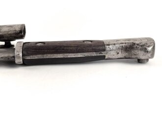 1. Weltkrieg, Seitengewehr 14. gereinigtes Stück, Hersteller Odeon