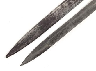 1. Weltkrieg, Seitengewehr 14. gereinigtes Stück, Hersteller Odeon