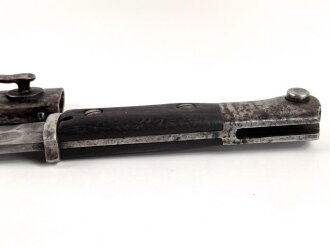 1. Weltkrieg, Seitengewehr 14. gereinigtes Stück, Hersteller Odeon