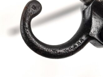 Frankreich, Epee Seitengewehr Modell 1886 Lebel, in Koppelschuh