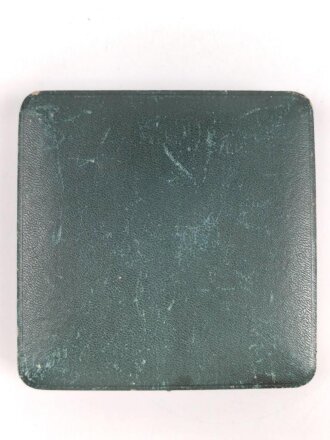 III.Reich, Medaille für langjährige Mitarbeit im Dienste der Pfälzischen Wirtschaft, Zink versilbert, Durchmesser 79 mm, im Etui