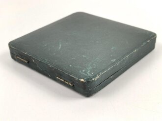 III.Reich, Medaille für langjährige Mitarbeit im Dienste der Pfälzischen Wirtschaft, Zink versilbert, Durchmesser 79 mm, im Etui