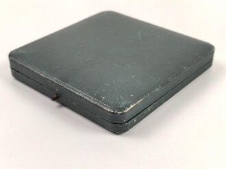 III.Reich, Medaille für langjährige Mitarbeit im Dienste der Pfälzischen Wirtschaft, Zink versilbert, Durchmesser 79 mm, im Etui