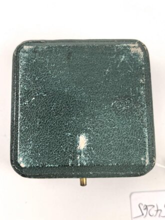 III.Reich, tragbare Medaille für langjährige Mitarbeit im Dienste der Pfälzischen Wirtschaft, Zink versilbert, Durchmesser 31 mm, im Etui