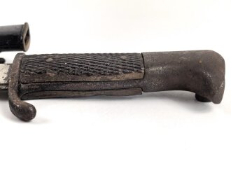 Extraseitengewehr KS98, frühe Wehrmacht, nicht aufpflanzbares Stück, ungereinigt