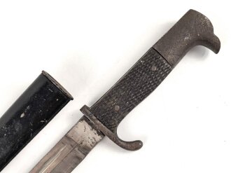 Extraseitengewehr KS98, frühe Wehrmacht, nicht aufpflanzbares Stück, ungereinigt