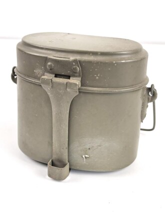 Kochgeschirr Wehrmacht, Originallack, HRE42. Ungereinigtes Stück