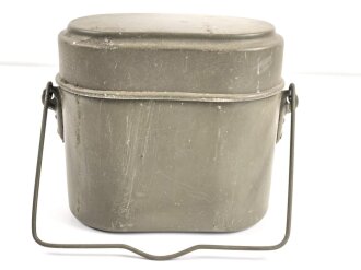 Kochgeschirr Wehrmacht, Originallack, HRE42. Ungereinigtes Stück