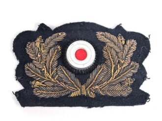 Handelsmarine III.Reich, handgesticktes Mützenabzeichen