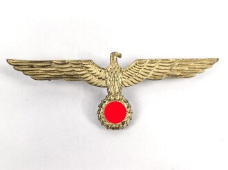 Kriegsmarine, Metallbrustadler, Buntmetall vergoldet