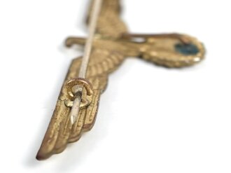 Kriegsmarine, Metallbrustadler, Buntmetall vergoldet