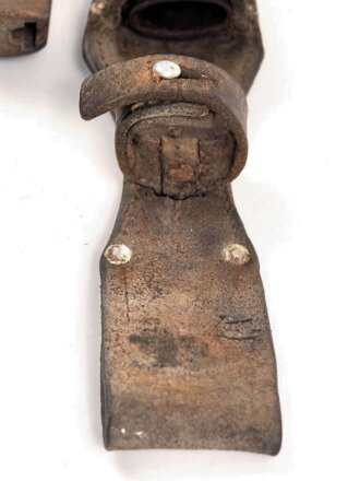 Seitengewehr M84/98 für k98 der Wehrmacht. Ungereinigtes Stück, im Koppelschuh