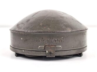 1.Weltkrieg , " Perlux " Taschenlampe. Originallack, Funktion nicht geprüft