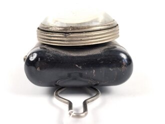 Taschenlampe ohne Bezeichnung, Originallack, Funktion nicht geprüft