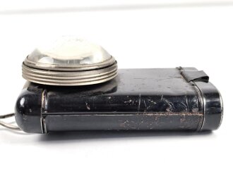 Taschenlampe ohne Bezeichnung, Originallack, Funktion nicht geprüft