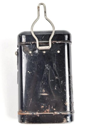 Taschenlampe ohne Bezeichnung, Originallack, Funktion nicht geprüft