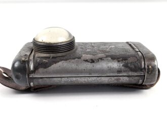 1. Weltkrieg, Taschenlampe "Ricco" , Originallack, Funktion nicht geprüft