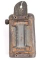1. Weltkrieg, Taschenlampe "Militaria" , Originallack, Funktion nicht geprüft
