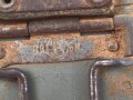 1. Weltkrieg, Taschenlampe "Militaria" , Originallack, Funktion nicht geprüft