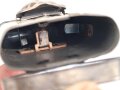 Taschenlampe ohne Bezeichnung, Originallack, Funktion nicht geprüft, vermutlich aus der Zeit des 1. Weltkrieg