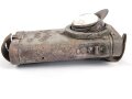 1. Weltkrieg, Taschenlampe "Tarnkapp" , Originallack,  Funktion nicht geprüft