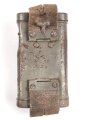 1. Weltkrieg, Taschenlampe "Tarnkapp" , Originallack,  Funktion nicht geprüft