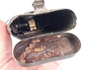 Taschenlampe "PERTRIX No. 656" , Originallack,  Funktion nicht geprüft