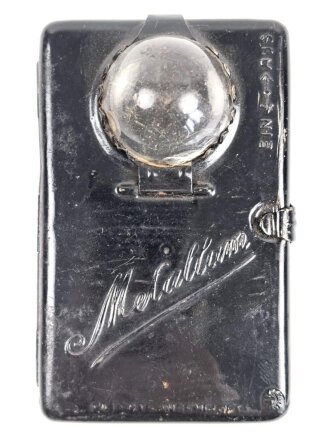 Taschenlampe "Metallum" ,Überlackiert,...