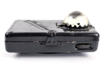 Taschenlampe "Metallum" ,Überlackiert,  Funktion nicht geprüft