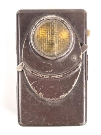 Taschenlampe ohne Bezeichnung, Originallack, Funktion nicht geprüft