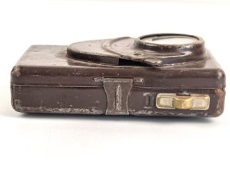 Taschenlampe ohne Bezeichnung, Originallack, Funktion nicht geprüft
