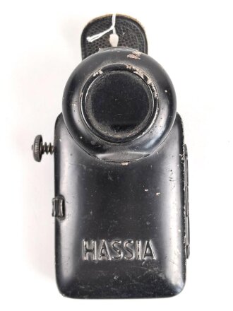 Luftschutz Taschenlampe "Hassia". Originallack,...