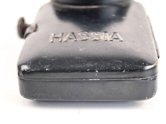 Luftschutz Taschenlampe "Hassia". Originallack,...