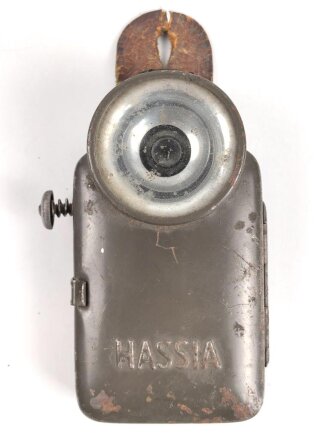 Taschenlampe "Hassia". Originallack, Funktion...