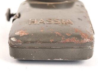 Taschenlampe "Hassia". Originallack, Funktion...