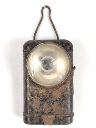 Taschenlampe "Pertrix". Originallack, Funktion...