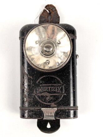 Taschenlampe "Pertrix 654". Originallack,...
