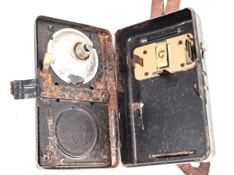 Deutschland nach 1945, Taschenlampe Daimon 413, so von der Polizei in den 60/70 iger Jahren geführt. Funktion nicht geprüft