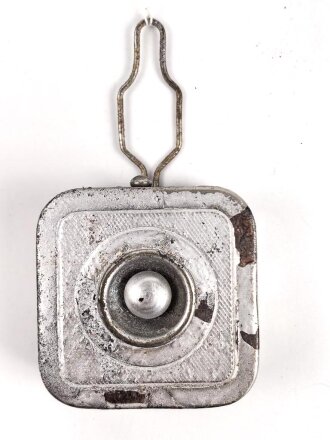 Taschenlampe "Daimon " Überlackiert, Maße 5,5 x 5,5 x 2cm. Funktion nicht geprüft