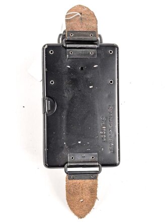 Taschenlampe "Daimon Telko Duo" Originallack, Eigentumsvermerk " Reichsbahndirektion Stuttgart"  Funktion nicht geprüft