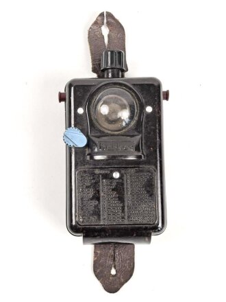 Taschenlampe "Berker" aus brauner...