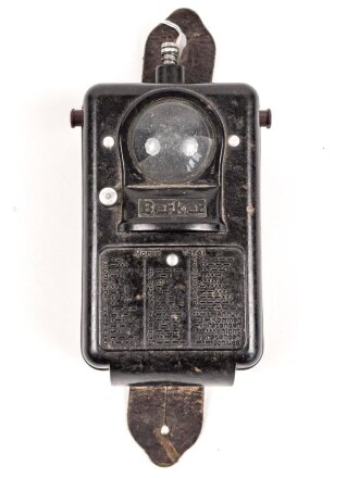 Taschenlampe "Berker" aus brauner...