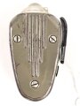 Dynamo Taschenlampe Wehrmacht, Gefertigt in Holland unter deutscher Besatzung. Funktioniert
