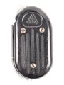 Dynamo Taschenlampe aus brauner Preßmasse. Hersteller "KA" Funktioniert. Nachkrieg ?
