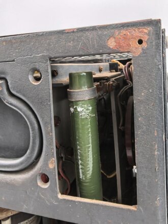 Sendegleichrichter S.Gl.T 100 datiert 1941. Optisch einwandfrei, Funktion nicht geprüft. Stromversorgung für 100 Watt Sender