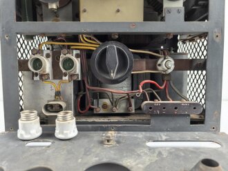 Sendegleichrichter S.Gl.T 100 datiert 1941. Optisch einwandfrei, Funktion nicht geprüft. Stromversorgung für 100 Watt Sender