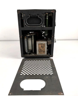 Sendegleichrichter S.Gl.T 100 datiert 1941. Optisch einwandfrei, Funktion nicht geprüft. Stromversorgung für 100 Watt Sender