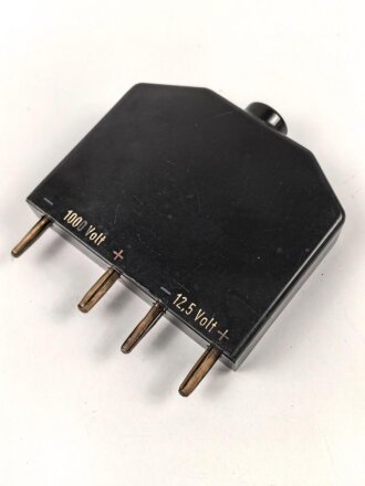 Stecker für Senderanschluß am...