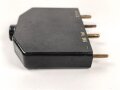 Stecker für Senderanschluß am Sendegleichrichter S.Gl.T 100 ,  Stromversorgung für 100 Watt Sender