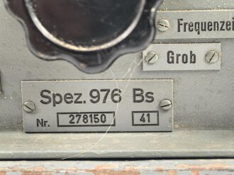 Tornister Empänger Berta ,Sonderausführung...